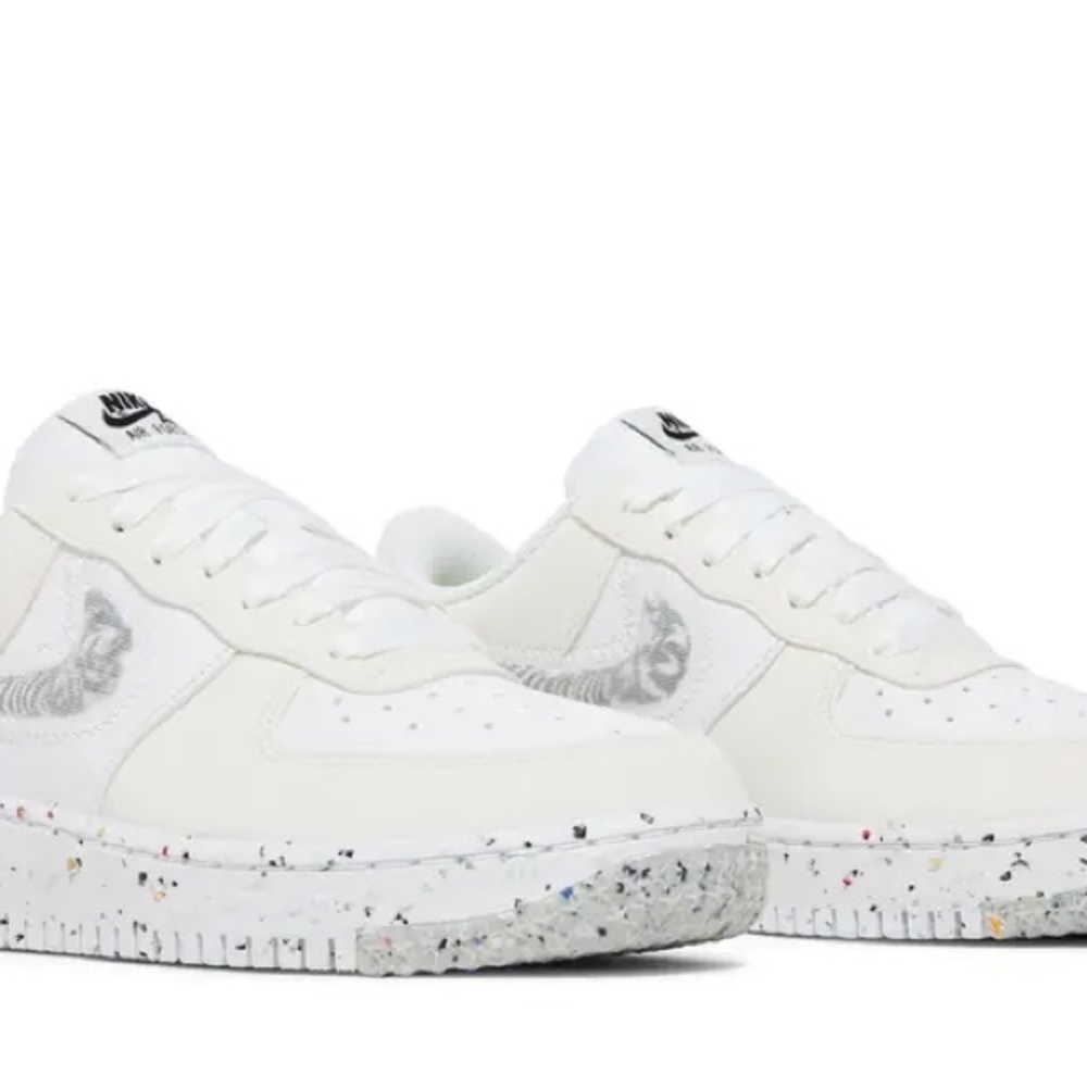 Nike Air Force 1 Crater White Black Zebra DH0927 101 Women's Size 7 - Picture 10 of 10